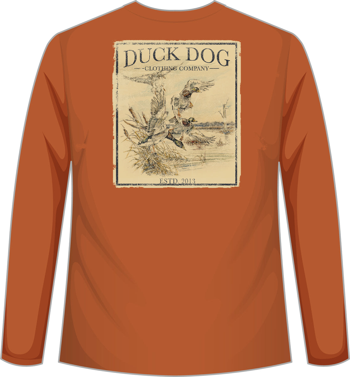 Long Sleeve American Decoy Shirts Duck Dog Clothing Co.