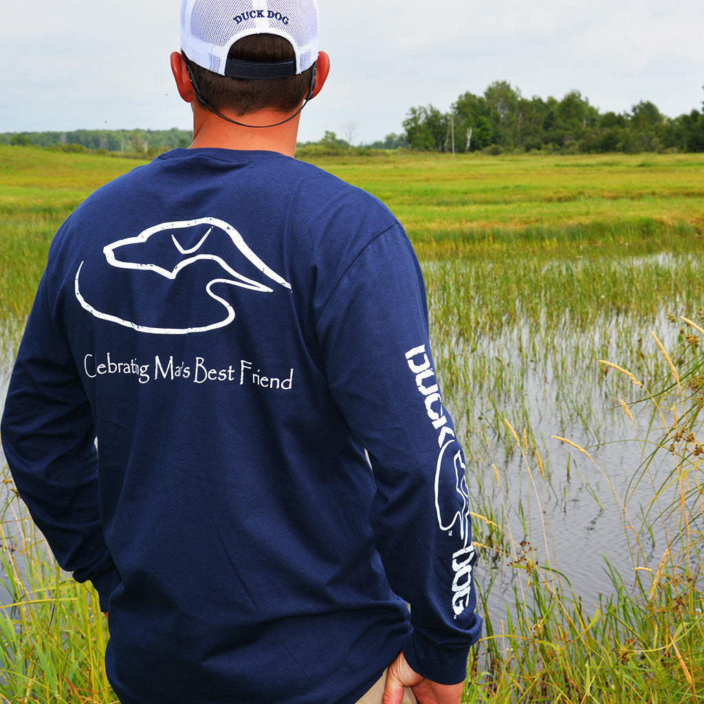 Long Sleeve Celebrating Man's Best Friend – Duck Dog Clothing Co.
