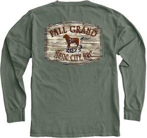 Blue 84 Brand Fall Grand 25 L/S T'Shirt- Wooden Sign