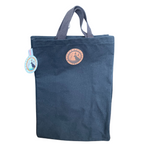 MN - Accessory Bumper Tote (Leather Patch)