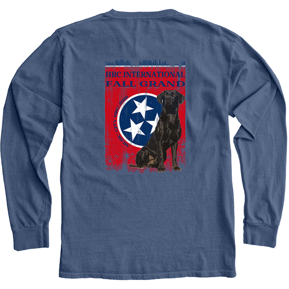 Blue 84 Brand Fall Grand 25 L/S T'Shirt- TN Flag
