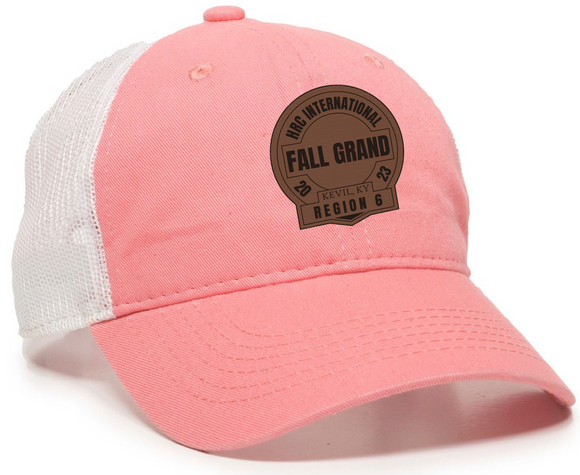 Fall Grand 23 -  Ladies Fit - Unstructured Mesh Back Hat