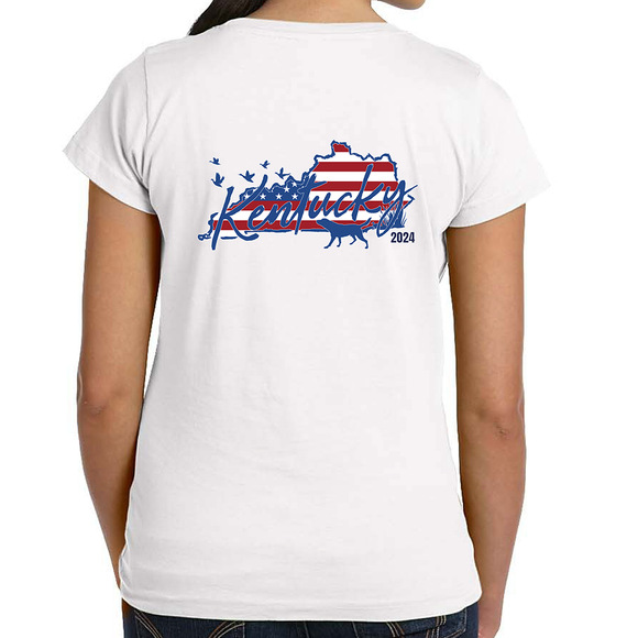 MN 2024 Ladies S/S T'Shirt - American Pride