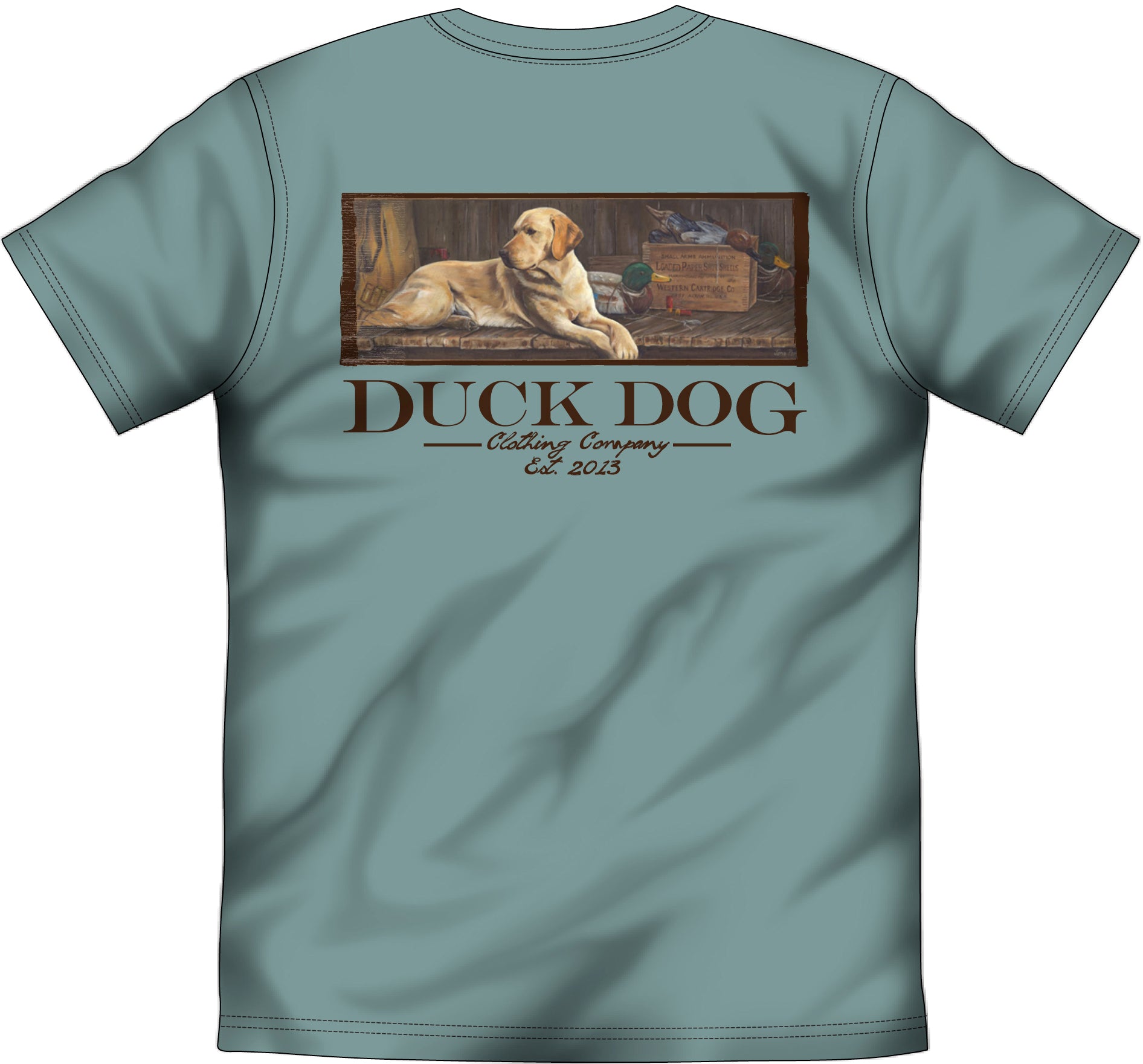 Short Sleeve Duck Dog LOGO Duck Dog Clothing Co