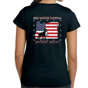MN2022 Ladies S/S T'Shirt - American Pride