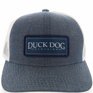 Flat Bill Patch Blue Label – Duck Dog Clothing - Main Image