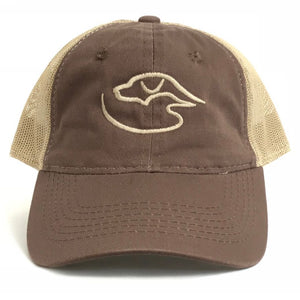 Trucker Logo ~ Brown/Tan – Duck Dog Clothing Co.