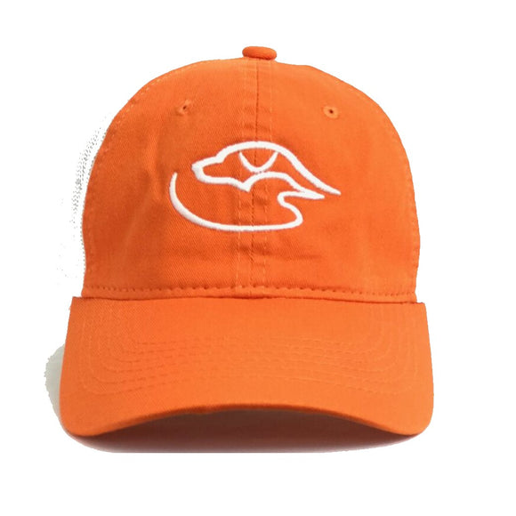 Trucker Logo ~ Orange/White