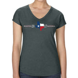 MN2017-Ladies Short Sleeve T-Shirt - Texas Front