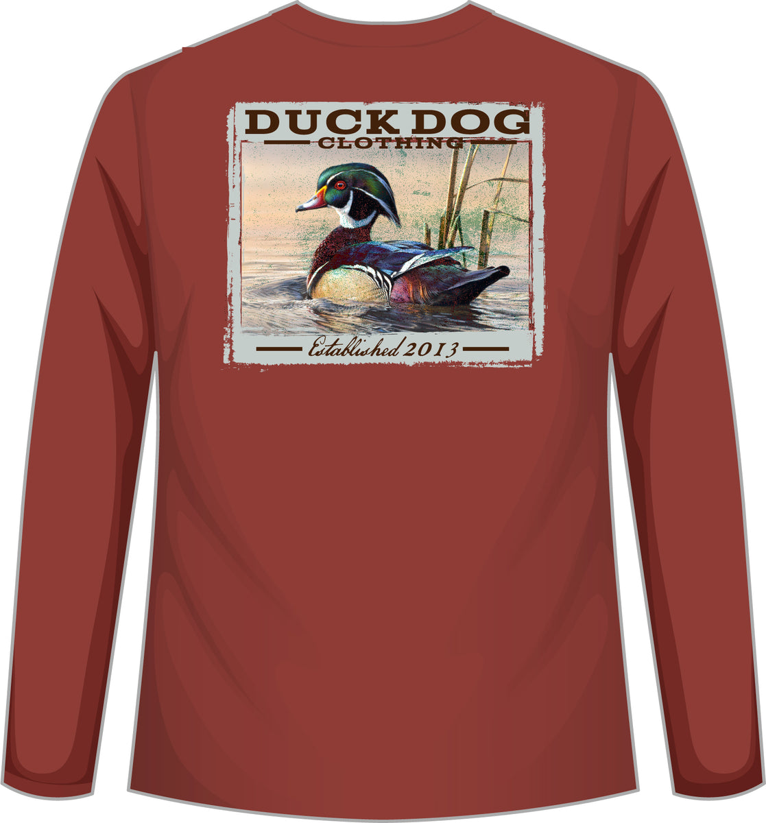 Long Sleeve American Decoy Shirts Duck Dog Clothing Co.