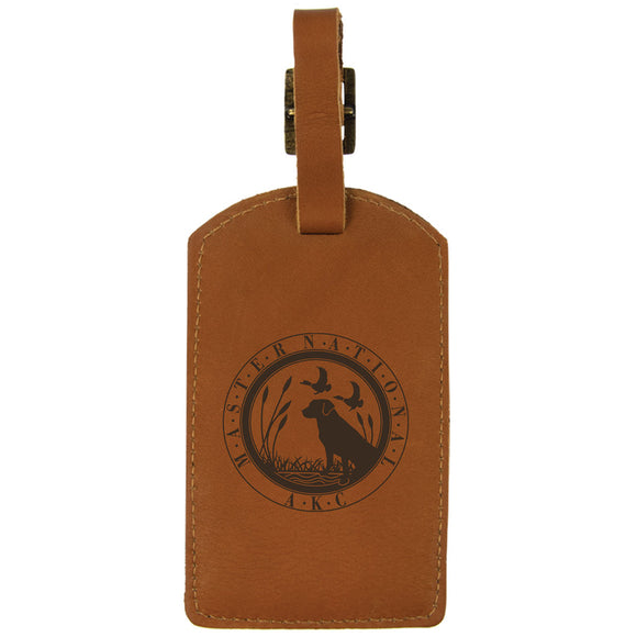 MN Accessory - Leather Luggage Tag