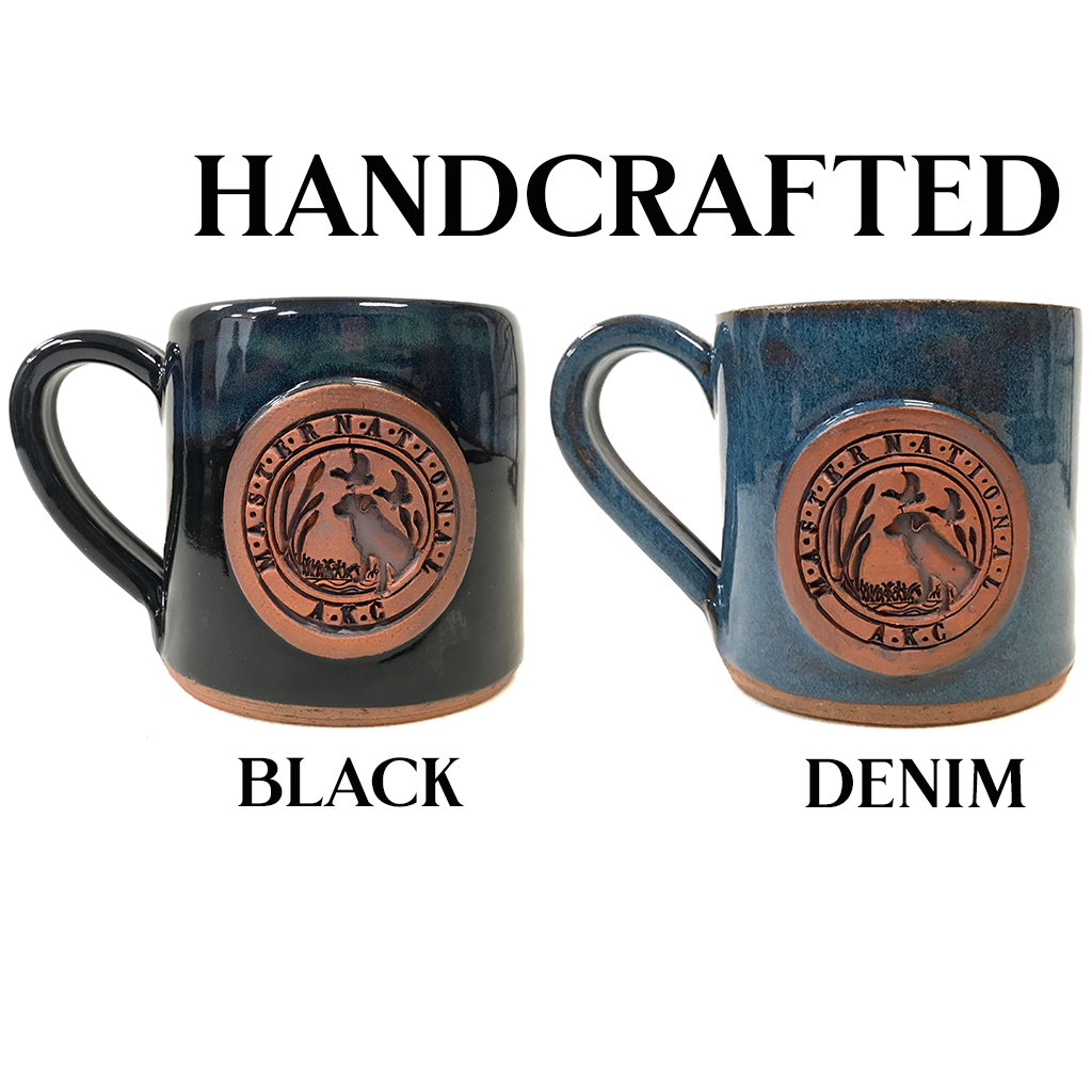 Top Dark denim mugs