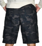 Men's Camo Cotton Ripstop Shorts - Sahara