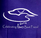T-shirt design for Purple Girl's Best Friend t-shirt
