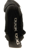 Ladies Hoodie - Black Duck Dog Logo